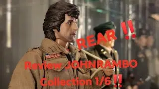‼️Review REAR COLLECTION JOHNRAMBO 1/6 #hottoys #Threezero #mycollections #slystallone #rambo 