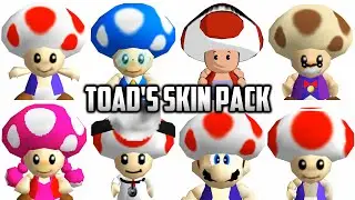 ⭐ Super Mario 64 PC Port - Toad's Skin Pack