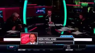 Ken Holland on why the Red Wings acquired center David Legwand