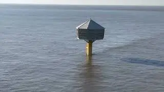 Drone flight to the Lowestoft kittiwake hotels & seafront projects