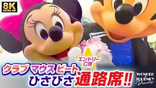 【久々に通路席!!】暑さ対策!?バージョン(?)その2 クラブマウスビート | Club Mouse Beat at Tokyo DisneyLand【エントリーC-6席】