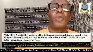 Victory Over Ancestral Covenant (Isaiah 28:16-18)