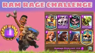 Clash Royale | Best Deck For Ram Rage Challenge | Ram Rage Challenge 8-0 wins #clashroyale