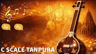 C Scale Tanpura | Pure & Soothing Drone for Riyaaz, Meditation & Classical Music Practice