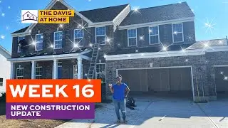Week 16 Update 2021| Building Our New Construction Home| Ryan Homes Normandy