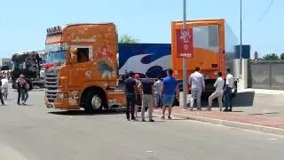 4°Mediterranean Truck Eboli (SA)30 06 2013:Scania R620 Nostalgia,DON PEPPE, La sirenetta 2