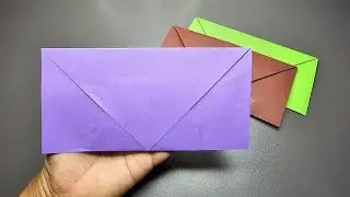Origami letter envelope | origami letter easy | letter origami envelope | a letter origami