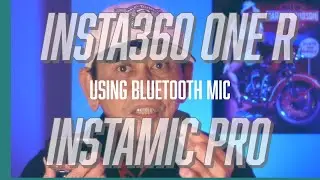 Insta360 One R paired with the Instamic Pro Audio Review and Ride #insta360oner #Instamicpro