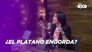 ¿El plátano engorda? La nutrióloga Bea Boullosa lo explica | Yordi Rosado en EXA FM