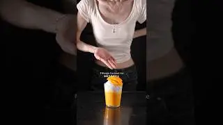 Mango Coconut Ice #bartending #cocktail #bartendingathome #food #bartender #cooking #shorts