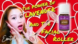 How To Use A Rose Quartz Facial Roller With Lavender Essential Oil
