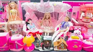 Who can resist! 15 Minutes AS MR Immersive Review of Barbie Princess Bed Bedroom Toy