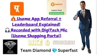 Useme Leaderboard,App Referral & Prime Challenge Explained | Top Earning Proof | DigiTech Mic Review
