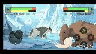 Alpha Dire Wolf vs. Woolly Behemoth