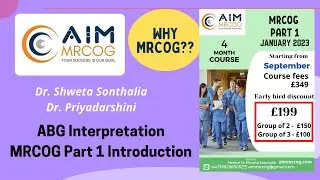 24. AIM MRCOG: MRCOG PART 1 Introductory session