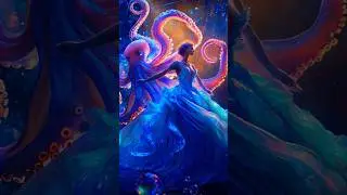 A Woman Fuses with A Octopus on AGT #americagottalent #agt #magic #talent #shorts