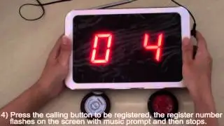SINGCALL wireless paging button.nice call button and smart display receiver.APE1500 APE700