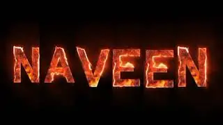 KGF 2 name edit fire effect #naveenluckyvlogs #naveen