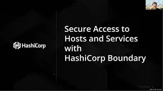 Secure Access to Hosts and Services with HashiCorp Boundary
