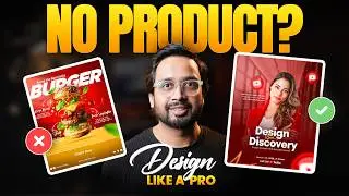 How to Design Posters Without Any Product | Real Graphic Design Process