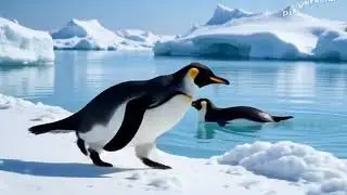 panguine walk and swim in antarctica#kidsvideo #viralvideo#cartoon #shortvideo#like #viral #shorts