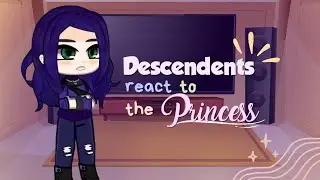 𓂄  ׅ ‹𝟹 💚 ▨ Descendents (Au) react to the Princess{🇧🇷}|Ice Cream Gcᨑ︕