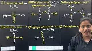Oxoacids of Sulphur | Class 12 Chemistry | Group 16,17 & 18  Elements | Board + MHT-CET 