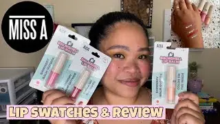 NEW SHOP MISS A BALMSHELL LIPSTICK Swatches & Review