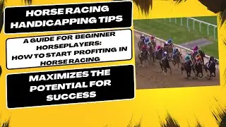 A Guide for Beginner Horseplayers: How to Start Profiting in Horse Racing