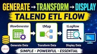 Talend ETL Basics: Generate, Transform and Display Data