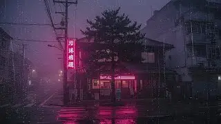 Classic Tokyo Rain at Midnight — Focus Lofi Background Music (BGM)