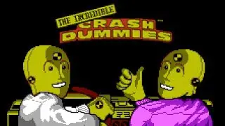 The Incredible Crash Dummies (LJN, 1993) - NES Gameplay