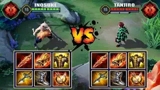 ZEPHYS (INOSUKE) vs YAN (TANJIRO) | ANIME FIGHT | Li&ecirc;n Qu&acirc;n Mobile/AOV/ROV