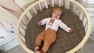 Boho baby coming home outfit by OwlOnBoard