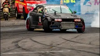 2JZ BMW E36 BRUTAL ANTI-LAG PURE SOUND & DRIFTING - Nagy Feszter | Drift Hungarian Grand Prix 2025 |