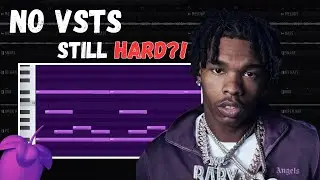 How To Make DARK Trap Beats Using ONLY Stock Plugins in FL Studio