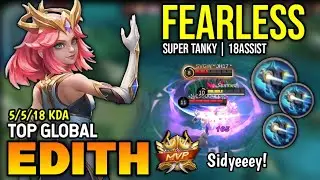 EDITH BEST BUILD 2022 | TOP GLOBAL EDITH GAMEPLAY | MOBILE LEGENDS✓