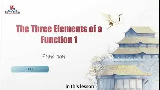🚨CSCA &middot; Math Section 11.1&middot;the three elements of a function