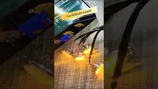 Car Grill LED light 🚨 #shorts #ledlights