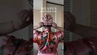 Get Frizz Free Curls on Wash Day with MUAVES Quick Dry Hair Wrap #hairshorts #curlyhair