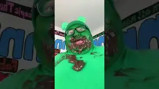 puddipuddi green bear #funny