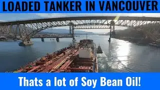 Driving a loaded tanker through Vancouver Harbour