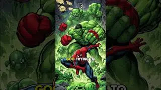 Slime Monster Attack at Hero School! 😱🧪#spiderman #marvel #cartoon #funny