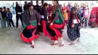 Beautiful Newari Girls performing Dhimea Dance