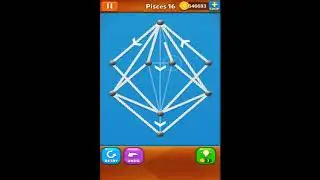 One Line Single Stroke Drawing PISCES Pack Level 11-20 Walkthrough