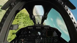 DCS Virtual Incirlik RIAT in cockpit USAF A-10A Arrival