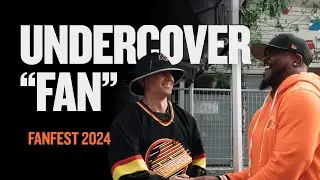 CFL Kicker Sean Whyte Mic'd Up Undercover at FanFest 2024