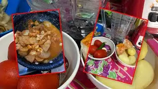Chamacass, hoy toco hacer un rico guiso de papas con queso