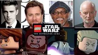 I put the movies voices in Lego Star Wars: The Skywalker Saga