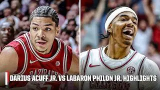 Darius Acuff Jr. drops 49 PTS vs. Labaron Philon Jr. & Alabama 🍿 | ESPN College Basketball